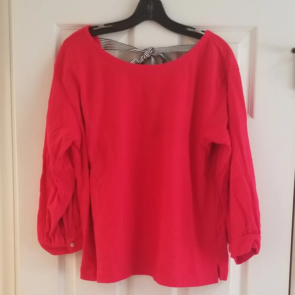 J. Crew lightweight red